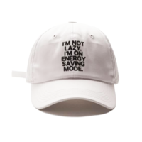 Free Shipping-"I'M NOT LAZY I'M ON ENERGY SAVING MODE" CAP  - Thumbnail 3