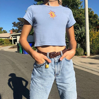 YIN YANG SUN CROPPED TOP - Thumbnail 2