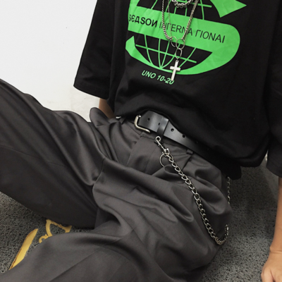 Free Shipping-90s BELT WITH CHAIN