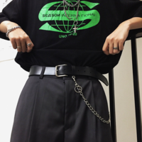 Free Shipping-90s BELT WITH CHAIN - Thumbnail 1