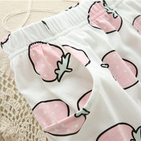 New cute strawberry omelet pajamas home clothing - Thumbnail 4
