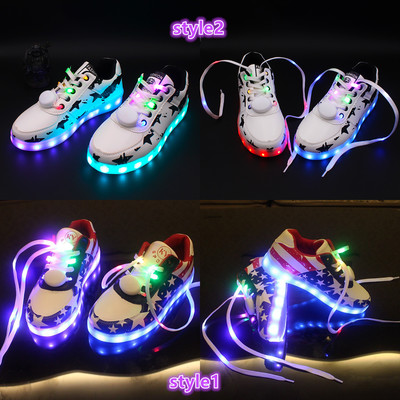 New fashion fluorescent shoes dance shoes colorful luminous shoes