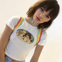 HAPPY ANGELS CROPPED TOP - Thumbnail 2