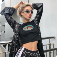 HAPPY ANGELS CROPPED TOP - Thumbnail 1