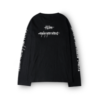 Free Shipping-STREE GOTH ULZZANG LONG SLEEVE TEE - Thumbnail 3