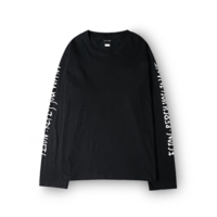 Free Shipping-STREE GOTH ULZZANG LONG SLEEVE TEE - Thumbnail 4