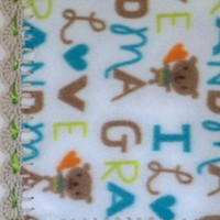 Crochet Edged Fleece - Designer - Thumbnail 2