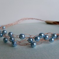 Copper Wire Necklace - Thumbnail 1
