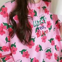 MZKY Embroidery Flowers Tee - Thumbnail 2
