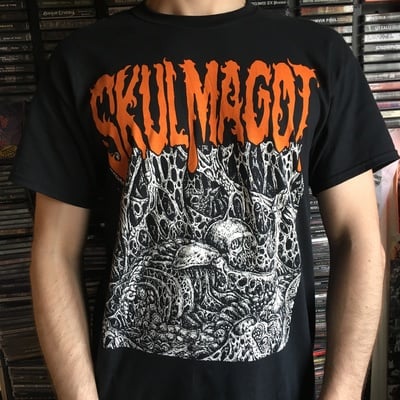 Skulmagot "skulled to death" t-shirt