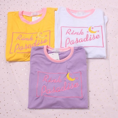 Pink paradise ringer tee - Thumbnail 5