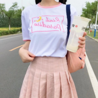 PINK PARADISE RINGER TEE - Thumbnail 4