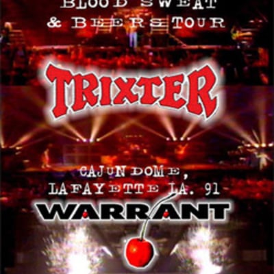 Firehouse trixter warrant live in lafayette, la. 1991 dvd