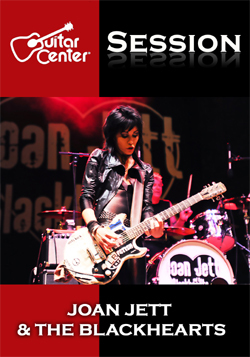 JOAN JETT & THE BLACKHEARTS Guitar Center Sessions 2013 DVD