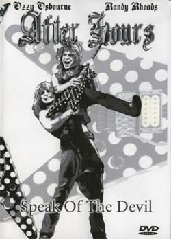 OZZY OSBOURNE (RANDY RHOADS) AFTER HOURS & SPEAK OF THE DEVIL DVD
