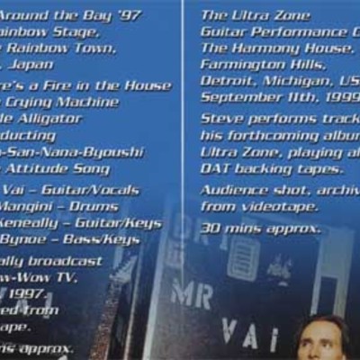 Steve vai rock around the bay 1997 & more dvd