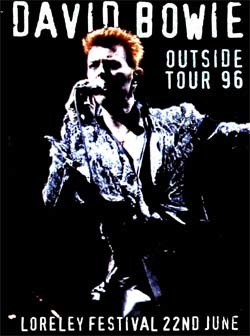 DAVID BOWIE Live At Loreley Festival, Germany 06.22.1996 DVD