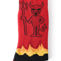 ANGELS AND DEVIL SOCKS ( SET / 2 PAIRS ) - Thumbnail 4