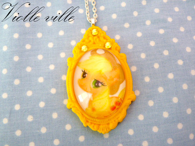 My little pony applejack necklace