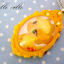 My little pony Applejack necklace-4