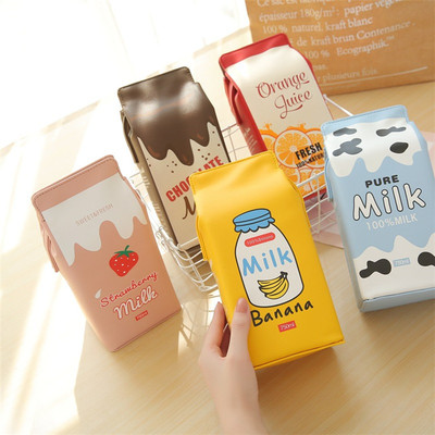 New creative milk box messenger bag - Thumbnail 3