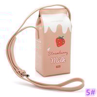 New creative milk box messenger bag - Thumbnail 1