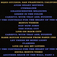 PINK FLOYD SET THE CONTROLS FOR SAN FRANCISCO DVD - Thumbnail 1