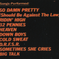 WARRANT LIVE BUCKSLEY ARENA 1990 DVD - Thumbnail 1