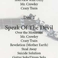 OZZY OSBOURNE (RANDY RHOADS) AFTER HOURS & SPEAK OF THE DEVIL DVD - Thumbnail 1