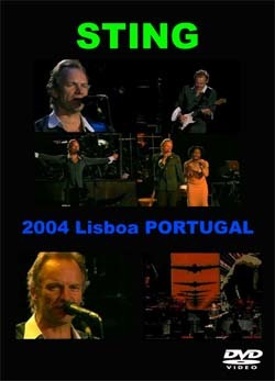 Sting 2004 Lisboa PORTUGAL DVD 