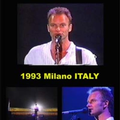 Sting 1993 milano italy dvd