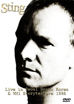 STING Live in Seoul South Korea + VH1 Storytellers 1996 DVD 