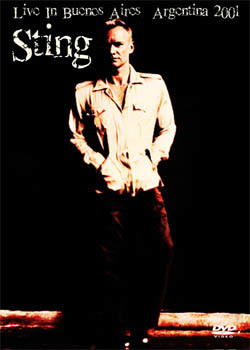 STING Live In Buenos Aires, Argentina 2001 DVD 