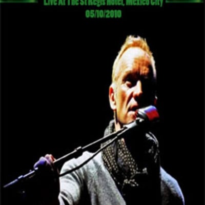 Sting live at the st regis hotel, mexico city 05.10.2010 dvd