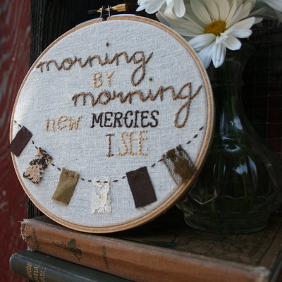 Great is thy faithfulness-custom for mary