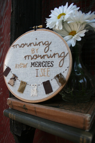 Great is thy faithfulness-custom for mary