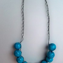 Large Bead- Blue