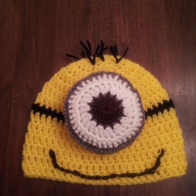 Minion inspired hat