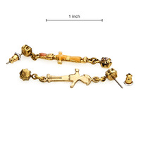 PILGRIM Crystal Earrings - Thumbnail 1