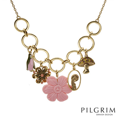 Pilgrim flower necklace