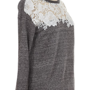 Lace Sweatshirt - Thumbnail 3