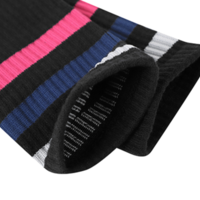 BLUE WHITE PINK STRIPES SOCKS - Thumbnail 2