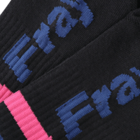 BLUE WHITE PINK STRIPES SOCKS - Thumbnail 3