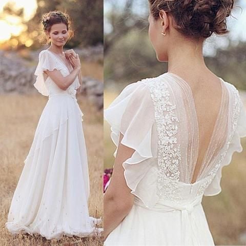 Charming Floor length Wedding Dresses