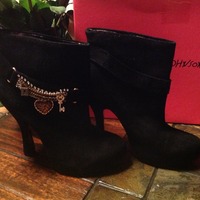 100% Authentic Betsey Johnson Ankle Boots - Thumbnail 2