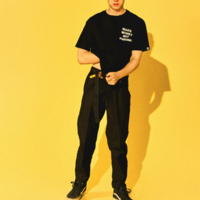 Free Shipping-"MAKE MONEY NOT FRIENDS" TEE IN BLACK - Thumbnail 2