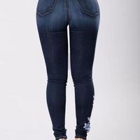 Rosary Jeans - Dark Wash - Thumbnail 2