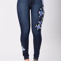 Rosary Jeans - Dark Wash - Thumbnail 3