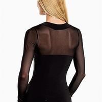 Sexy Halter Long Sleeve T-Shirt - Thumbnail 1