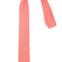 Coral  necktie Mens Tie Skinny Necktie -1